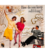 1962 7-Up Soda  Advertisement Vintage Pop Seven Up How Do You Keep Rolli... - $24.99