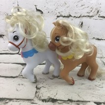 Disney Royal Princesses Petite Ponies Lot Of 2 For Cinderella And Belle Toys  - £11.64 GBP