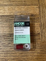 Ancor Nylon Ring Terminals 8 AWG - £10.08 GBP