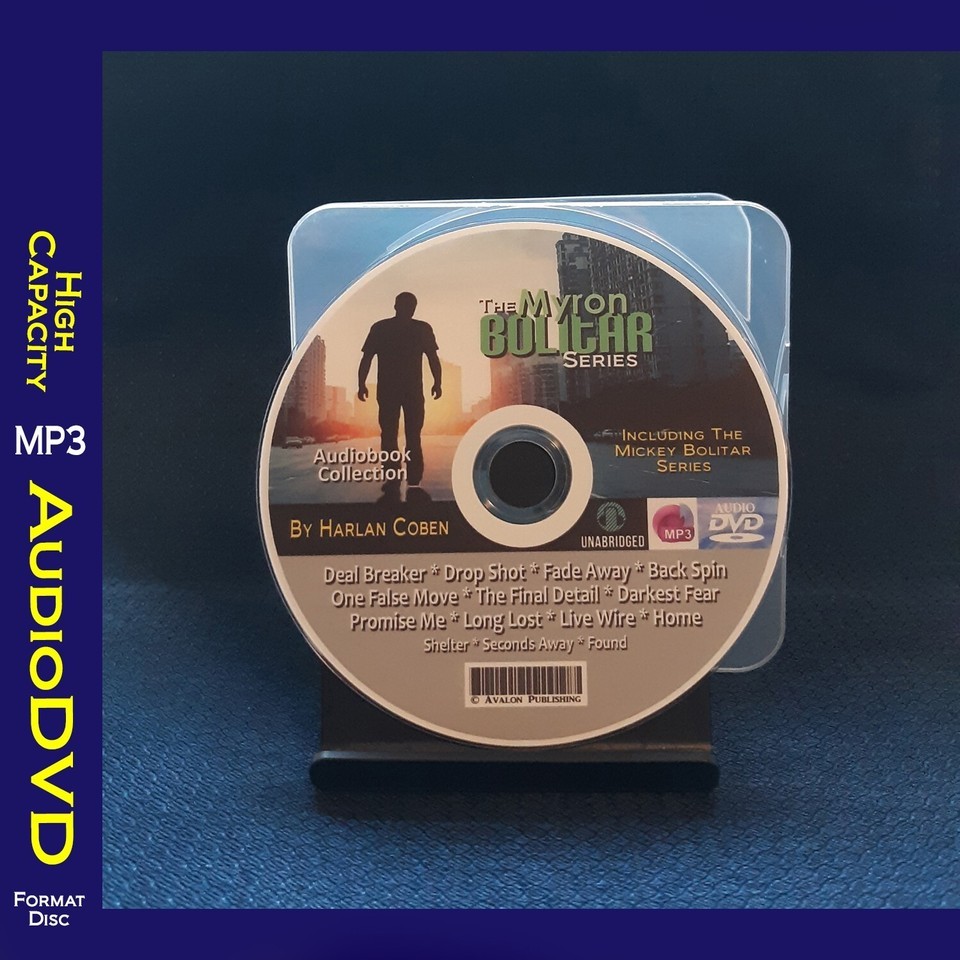 The MYRON &amp; MICKEY BOLITAR Series By Harlan Coben - 14 MP3 Audiobook Col... - $20.18
