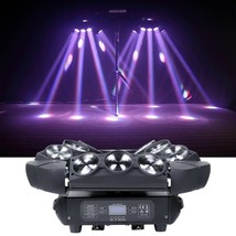 180W 9Led Moving Head Stage Lighting Rgb Spider Beam Lights Dmx Dj Disco Party - £164.40 GBP