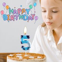 Zi Lan Number 5 Blue Dog Paw Birthday Candle Paw Print Cake Decor - $49.51 MXN Zi Lan Number 5 Blue Dog Paw Birthday Candle Paw Print Cake Decor - $49.51 MXN