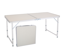 120 x 60 x 70 4Ft Portable Multipurpose Folding Table White - £51.15 GBP