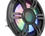 150 Watts At Dual 4-Ohms, 6-Inch Slim Waterproof Subwoofer With Multi-Co... - £32.97 GBP