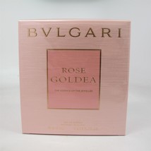 ROSE GOLDEA by Bvlgari 2 Pcs Set: 90 &amp; 15 ml/ 3 &amp; 0.5 oz Eau de Parfum Spray NIB - £93.47 GBP