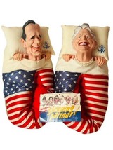 George Bush Senior Barbara Slippers Sleeping Partners Presidents Spitting Image - £65.79 GBP