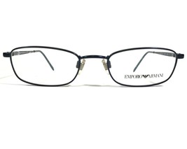 Emporio Armani 178 1013 Eyeglasses Frames Blue Rectangular Full Rim 48-1... - $55.92