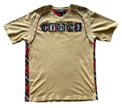 COOGI Men&#39;s short Sleeves Large LOGO Size XL Brown - $50.00
