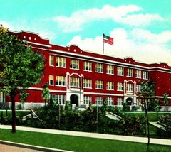 Pratt Kansas KS High School Building UNP WB1920s Postcard T13 - £2.17 GBP