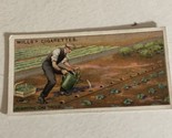 Planting Cabbages WD &amp; HO Wills Vintage Cigarette Card #47 - $2.96