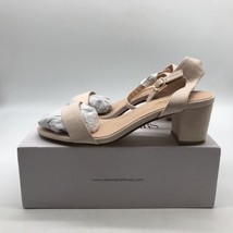 Dream Pairs Carnival-W Womens Nude Suede Ankle Strap Strappy Sandals Size 10 - £20.85 GBP