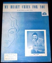 My Heart Cries For You Sheet Music - $2.10