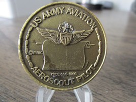 Army Aviation KIOWA Warrior Chopper Helicopter Aeroscout Pilot Challenge Coin - £14.72 GBP