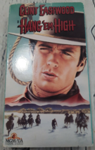 Hang &#39;Em High (VHS 1991) Clint Eastwood 1968 Movie Western  - £2.71 GBP
