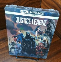 Justice League 4K UHD Steelbook (French Import) NEW-Free Box Shipping w/Tracking - £38.06 GBP