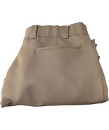 Nulook Khaki Dress Pants Polyester Mens Size 35x30 Menswear Vintage R32 ... - $49.50