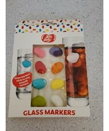 Jelly belly Glass Markers 8pcs - $13.81