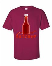 Ketchup Condiment Easy Halloween Costume Tshirt Set - Unisex T-Shirt - £23.87 GBP