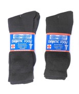 6 pair Cotton Blend Diabetic Socks Ladies Loose Fit Top Size 9-11 - £11.67 GBP