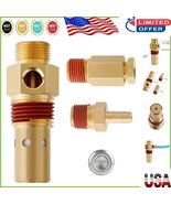High-Efficiency Brass Check Valve Kit for 1/2” MNPT Air Compressors - 4 ... - $39.71 CAD