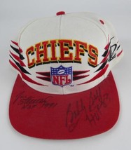 Jan Stenerud Bobby Bell Signed Logo Athletic ProLine Kansas City Chiefs Cap Hat - $98.99