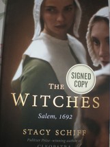 The Witches Salem 1692 SIGNED Stacy Schiff 2015 Hardcover New 1ST/1ST ED+Receipt - £28.89 GBP