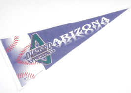 Vintage Arizona Diamondbacks Baseball Pennant 1995 MLB 30&quot; Mirror Shadow Image - £4.42 GBP