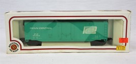 VINTAGE 1980s Bachmann HO Scale 51&#39; Steel Plug Door Box Car Electric Train - £11.86 GBP