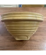 Nelson McCoy Green ware Stoneware Mixing Bowl Shield 9 Read Description - £34.26 GBP