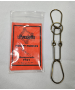 Vintage Puzzletts Pocket Puzzle Masquerade 401 Pocket Game 1986 USA - $12.95