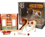 Lanard Royal Breeds Chestnut Tobiano Horse New in Box - $9.88
