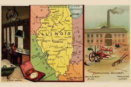 Illinois by Arbuckle Brothers - Art Print - £17.57 GBP+