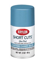 Krylon Short Cuts Gloss Spray Paint, Cotton Candy Blue, 3 Oz. - £7.04 GBP