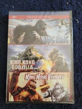 Universal King Kong, King Kong vs Godzilla, King Kong Escapes Movie DVD - £12.57 GBP