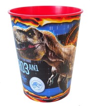 Jurassic World Stadium Keepsake Favor Cup with American Flag 16 oz 1 Count New - $2.95