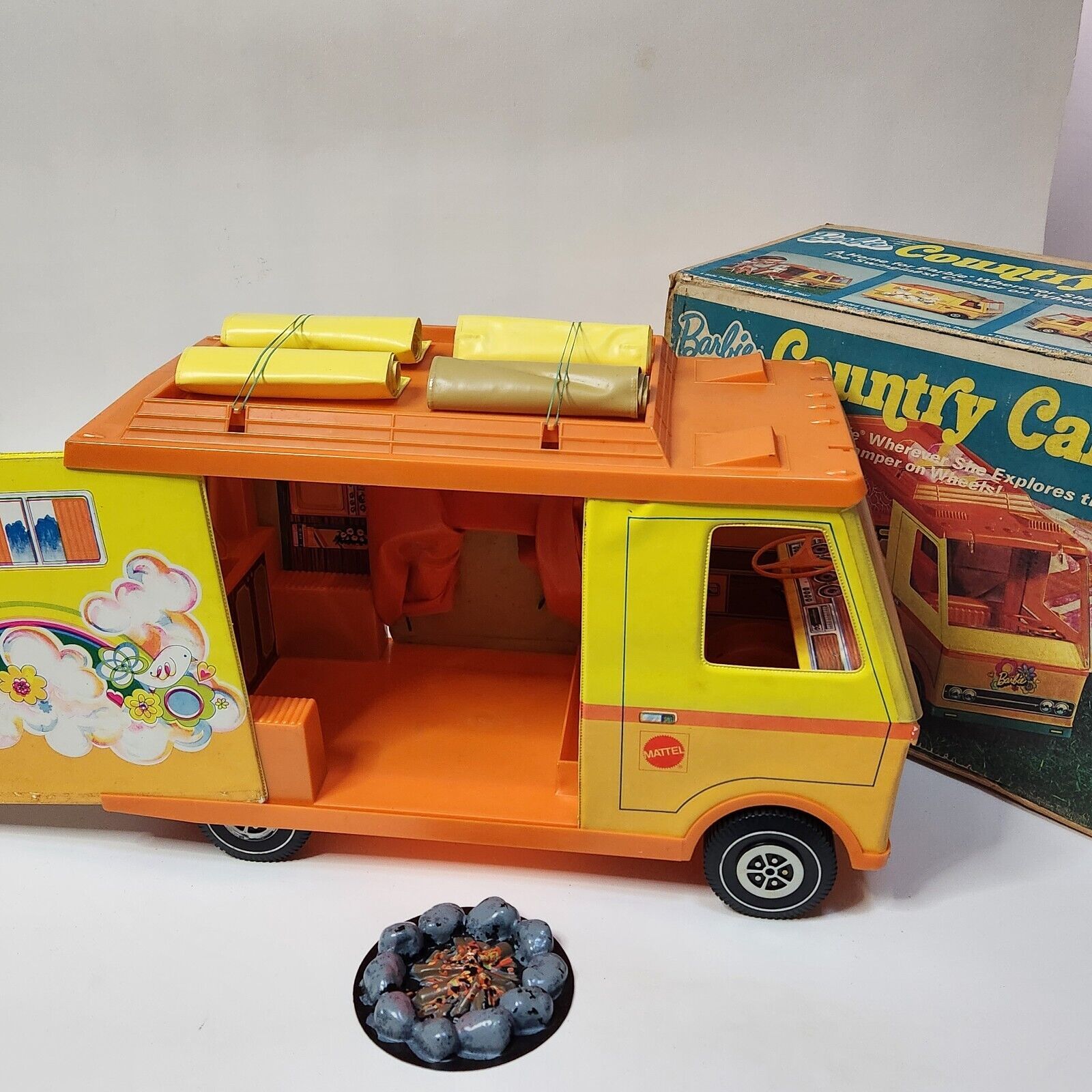 1970 barbie country camper value sale