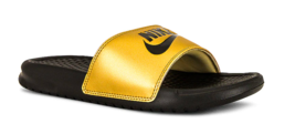  Nike Benassi JDI Slides Women&#39;s  sandals 7-10  Bronze, Berry platinum, Gold - £24.04 GBP