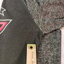 Adidas Untimate Tee Chicago Bulls Basketball Long Sleeve Black/Gray Shirt Mens L image 3