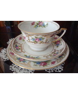 LeeDresden c1930s(F &amp; B Japan)Meito TRIO cup,saucer,dessert plate, DRESDEN - €42,22 EUR