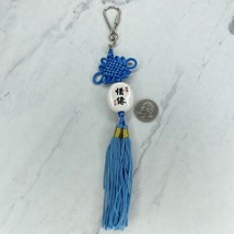 Woven Tassel Beaded Keychain Keyring - $6.92