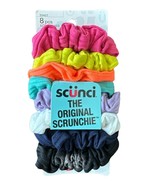SCUNCI The Original Scrunchie SET OF 8 Small Ribbed Scrunchies Hairbands... - $7.91