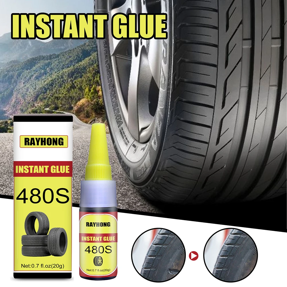 Sporting New Hot Instant Glue Strong Tire Repair Glue Heavy Duty Adhesive GEL wi - £23.90 GBP