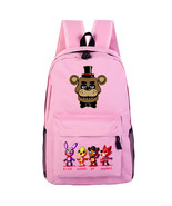 WM Five Nights At Freddy&#39;s Backpack Daypack Schoolbag Pink Type Freddy - $32.76 CAD
