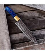 Custom Handmade Forged Damascus Steel CHEF KNIFE KITCHEN knives  x-16 - $23.75