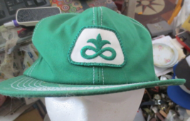 Vintage k products brand snapback hat cap pioneer seed corn patch farm f... - $13.99