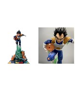 Dragon Bola Z Anime Figure Vegeeta Figurine Super Saiiyan Veegeta Figure... - £32.23 GBP