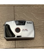 Vintage Vivitar LC650 Focus Free 35mm Film Point and Shoot Camera w/ Strap - €10,18 EUR