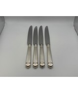 Set of 4 Christofle France Silverplate ARIA 9 5/8&quot; Dinner Knives - €224,24 EUR