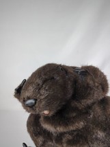 Folkmanis Beaver Hand Puppet 17” Long Movable Mouth Paws Brown - $21.99