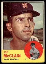 1963 Topps #311 Joe McClain VGEX-B107R12 - £39.56 GBP